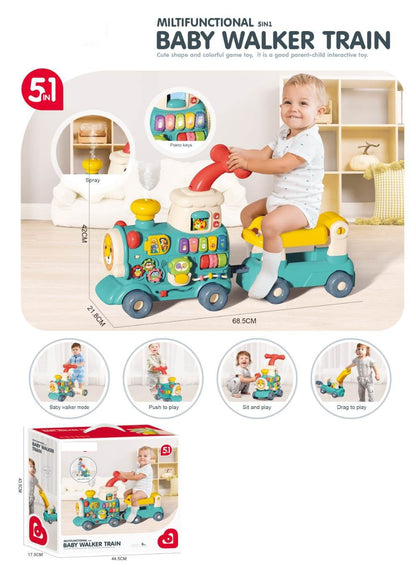 5 - in - 1 Baby Sensory Activity Toy Montessori Learning Board Motor Skills Toy CPS308308 - with | Sold by Uncle Wiener's Wholesale