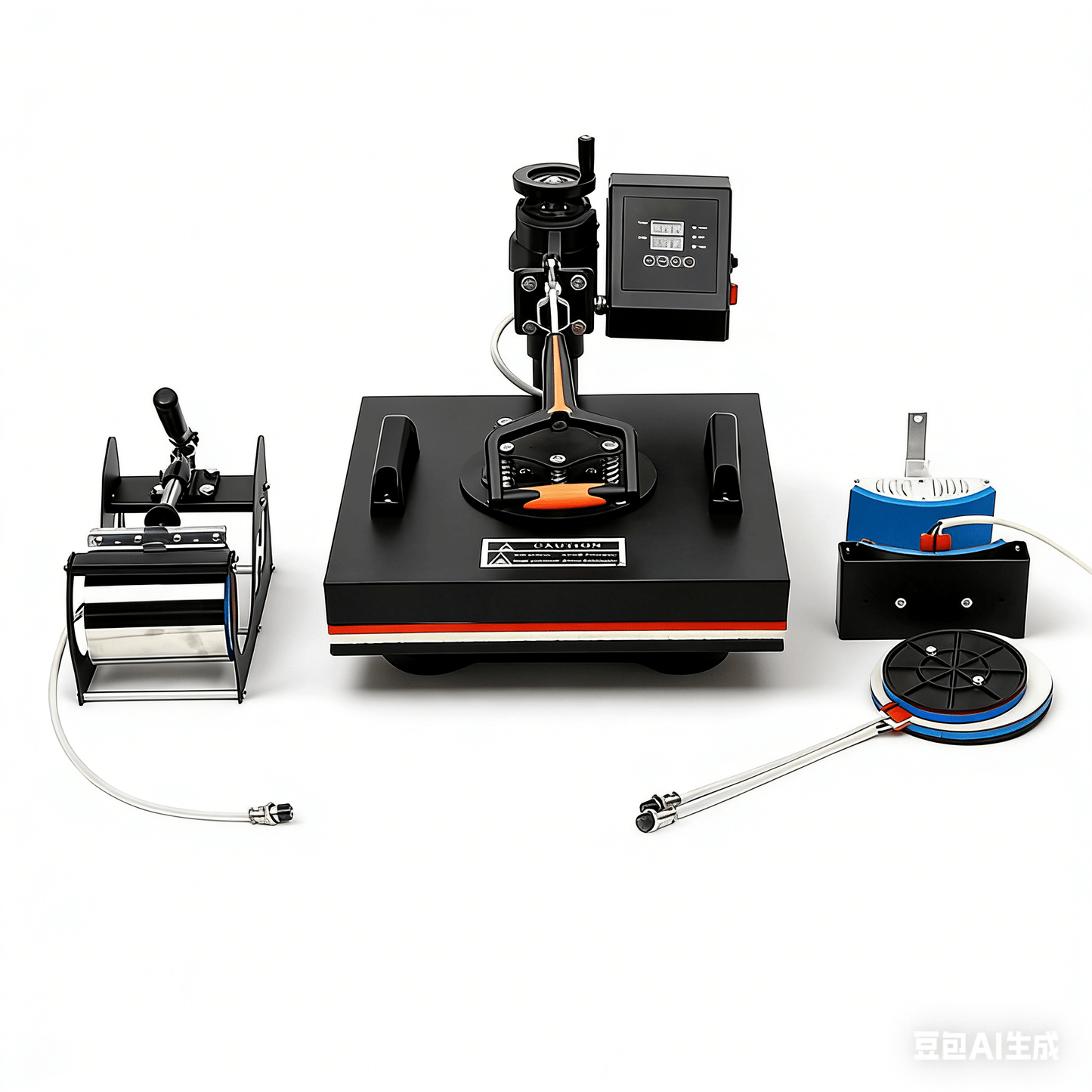 5 in 1 Heat Press Machine 15" x 15" Swing Away T Shirt Mug Hat Plate HP3838 - with | Sold by Uncle Wiener's Wholesale