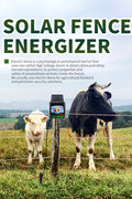 5 KM Solar Electric Fence Energiser – Livestock & Pet Control WTCS015 - with | Sold by Uncle Wiener's Wholesale