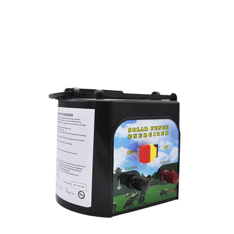 5 KM Solar Electric Fence Energiser – Livestock & Pet Control WTCS015 - with | Sold by Uncle Wiener's Wholesale