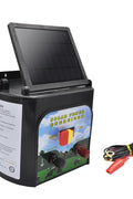 5 KM Solar Electric Fence Energiser – Livestock & Pet Control WTCS015 - with | Sold by Uncle Wiener's Wholesale
