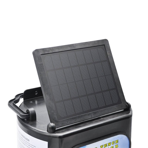 5 KM Solar Electric Fence Energiser – Livestock & Pet Control WTCS015 - with | Sold by Uncle Wiener's Wholesale
