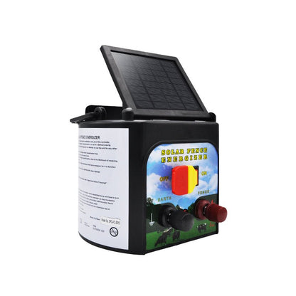 5 KM Solar Electric Fence Energiser – Livestock & Pet Control WTCS015 - with | Sold by Uncle Wiener's Wholesale