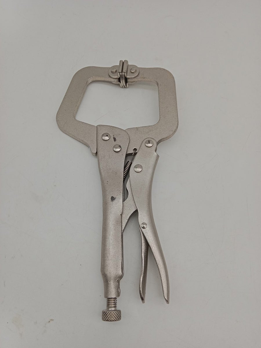 5-Piece Locking Pliers Set C-Clamp &amp; Long Nose Heavy Duty T1003 - with | Sold by Uncle Wiener's Wholesale