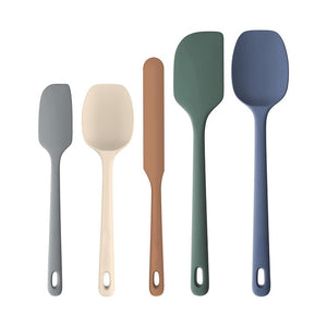 5-Piece Silicone Spatula Set Food Grade Non-Stick Cooking Utensils SSP270