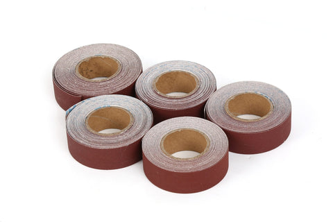 5 PK Assorted Grit Emery Cloth Rolls – 150, 240, 320, 400 &amp; 600 Grit – SKU: 722440 - with | Sold by Uncle Wiener's Wholesale