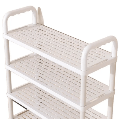 5-Tier Shoe Rack Without Wheels Slim Entryway Organizer 20.3" x 8.1" x 31.9" YYSH22 - with | Sold by Uncle Wiener's Wholesale