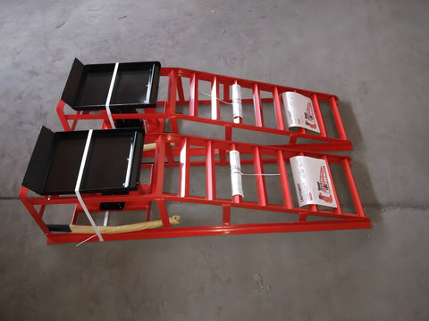 5 Ton Adjustable Hydraulic Car Ramp – 2 Pack | Model CRH52 - with | Sold by Uncle Wiener's Wholesale
