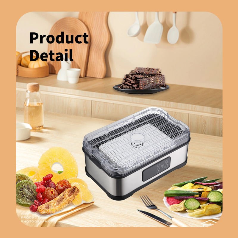 5 Tray Food Dehydrator 250W Digital Electric Fruit Meat Dryer GGJ300B - with | Sold by Uncle Wiener's Wholesale