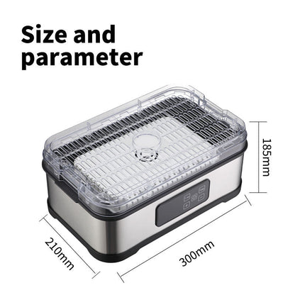 5 Tray Food Dehydrator 250W Digital Electric Fruit Meat Dryer GGJ300B - with | Sold by Uncle Wiener's Wholesale