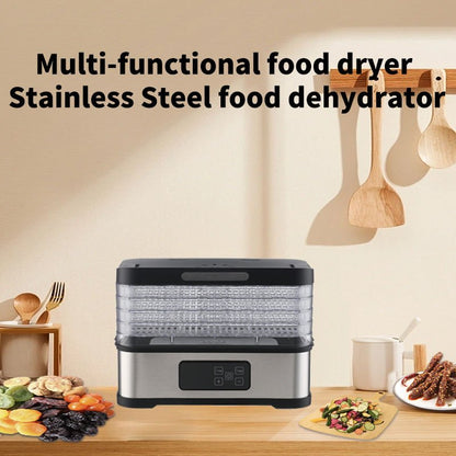 5 Tray Food Dehydrator 250W Digital Electric Fruit Meat Dryer GGJ300B - with | Sold by Uncle Wiener's Wholesale