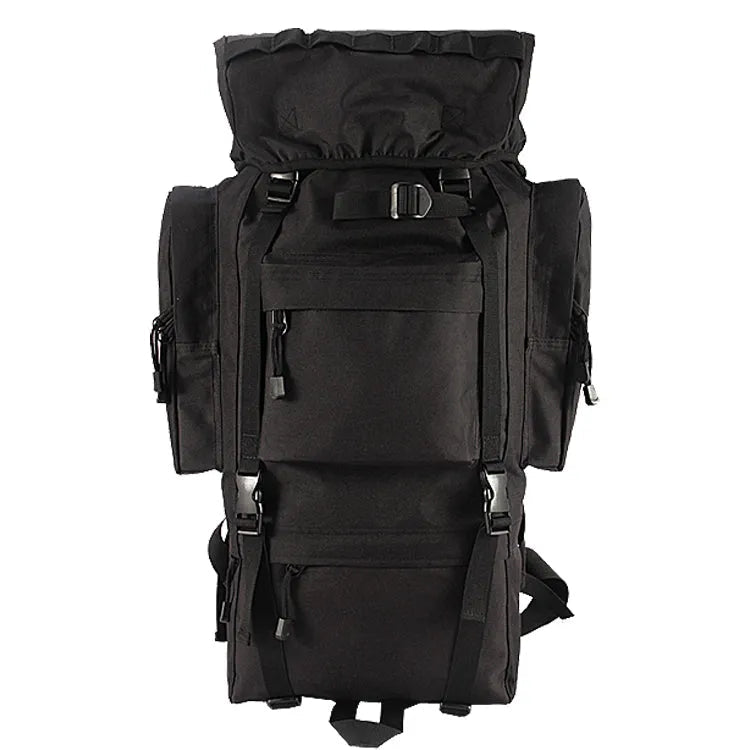 50–65L Large Tactical Backpack – Military Rucksack A88018 Series | MOLLE Outdoor & Survival Pack (Black A88018BLK / CP Camo A88018CP) - with Black | Sold by Uncle Wiener's Wholesale