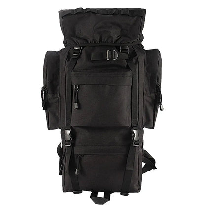 50–65L Large Tactical Backpack – Military Rucksack A88018 Series | MOLLE Outdoor & Survival Pack (Black A88018BLK / CP Camo A88018CP) - with Black | Sold by Uncle Wiener's Wholesale