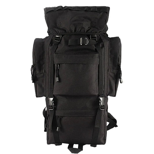 50–65L Large Tactical Backpack – Military Rucksack A88018 Series | MOLLE Outdoor & Survival Pack (Black A88018BLK / CP Camo A88018CP) - with Black | Sold by Uncle Wiener's Wholesale