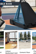 50” Adjustable height 10 FT Portable Basketball Hoop – Shatterproof Backboard – 2506193 - with | Sold by Uncle Wiener's Wholesale