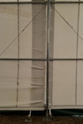 50′ WIDE DOUBLE TRUSS STORAGE BUILDINGS - with Standard 50X80X23 26.5 Oz PVC Cover | Sold by Uncle Wiener's Wholesale