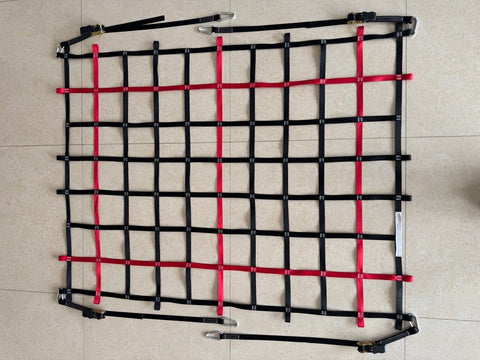 50" x 66" Heavy - Duty Ratchet Cargo Net with Hooks and Adjustable Straps – Reinforced Truck Bed & Trailer Tie - Down Net CN5066 - with | Sold by Uncle Wiener's Wholesale