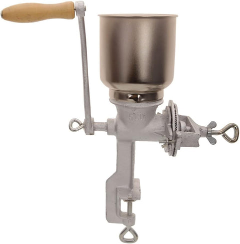500 Manual Hand Crank Grain Grinder – Adjustable Grain Mill for Home Use 104GM - with | Sold by Uncle Wiener's Wholesale