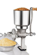 500 Manual Hand Crank Grain Grinder – Adjustable Grain Mill for Home Use 104GM - with | Sold by Uncle Wiener's Wholesale
