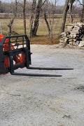 5,000 lb Heavy - Duty Skid Steer Pallet Forks | Universal Quick Attach - SKID STEER ATTACHMENT with FRAME ONLY | Sold by Uncle Wiener's Wholesale