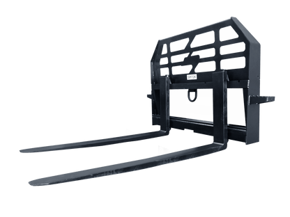 5,000 lb Heavy - Duty Skid Steer Pallet Forks | Universal Quick Attach - SKID STEER ATTACHMENT with FRAME ONLY | Sold by Uncle Wiener's Wholesale