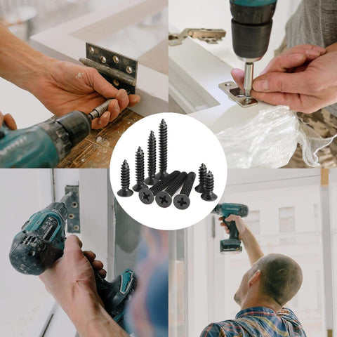 500pcs Self - Tapping Screw Kit Metal Expansion Assortment Box FS011076 - with | Sold by Uncle Wiener's Wholesale