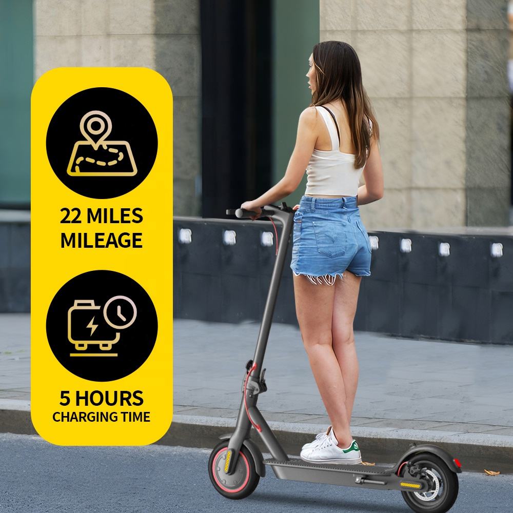 500W Electric Scooter 10 in Tires 36V 7.8Ah Battery 25 km/h Max Speed ES500W - Automotive Tires with | Sold by Uncle Wiener's Wholesale