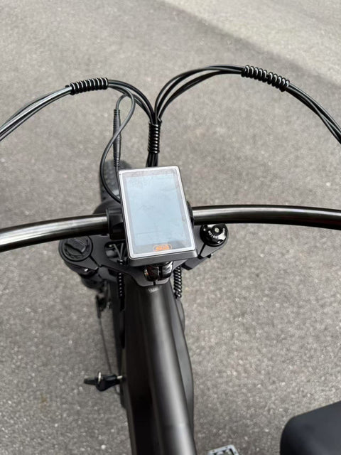 500W Jet Black Electric Sidecar Bike with Aluminum‑Alloy Frame 039912 - with | Sold by Uncle Wiener's Wholesale