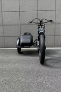 500W Jet Black Electric Sidecar Bike with Aluminum‑Alloy Frame 039912 - with | Sold by Uncle Wiener's Wholesale