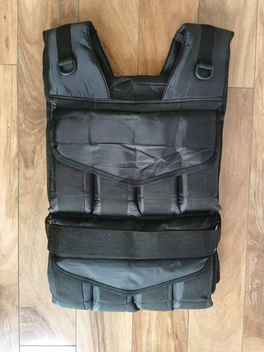 Adjustable 50lbs weighted vest for strength training
Workout vest for men and women – black fitness gear
Heavy duty weighted vest with straps and breathable lining
Unisex 50lb fitness vest with secure fit and padding
Front and back view of black adjustable weight vest for workouts