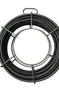 50FT x 1/2" Solid Core Sewer Cable – Heavy Duty Drain Cleaning Cable with 4 Cutters – SCC05012 - with | Sold by Uncle Wiener's Wholesale