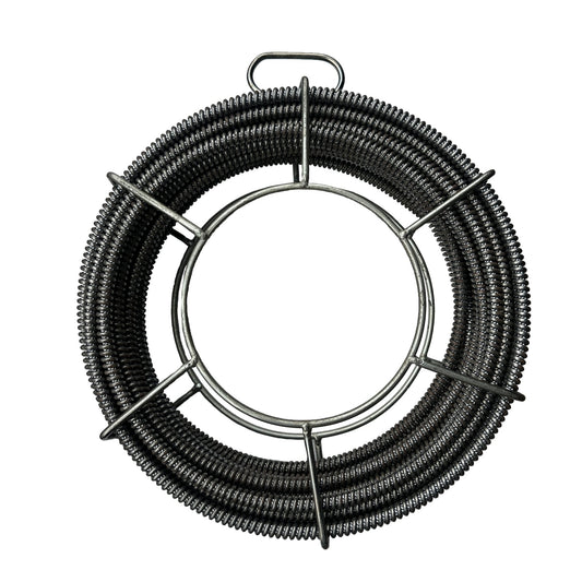 50FT x 1/2" Solid Core Sewer Cable – Heavy Duty Drain Cleaning Cable with 4 Cutters – SCC05012 - with | Sold by Uncle Wiener's Wholesale