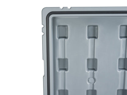 50L Heavy - Duty Poly Utility Storage Box – Weather - Resistant Tool & Equipment Case PB06339 - with | Sold by Uncle Wiener's Wholesale