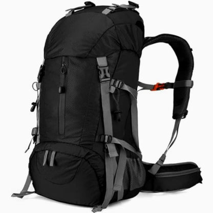 50L Hiking Backpack with Rain Cover Waterproof Camping Backpacking Pack 45+5L AZ004 - with | Sold by Uncle Wiener's Wholesale