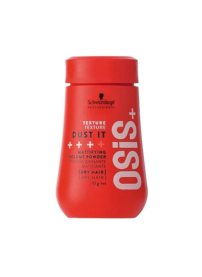 OSiS+ Dust It Mattifying Volume Powder – Lightweight Hair Texturizing Powder, 10 g