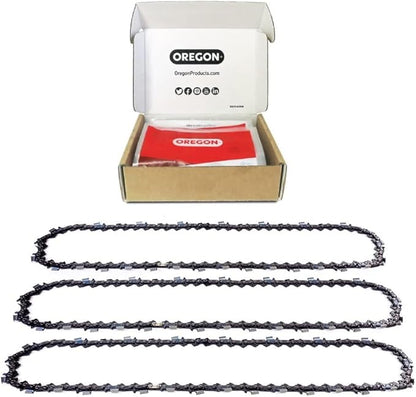 Oregon V81 PowerCut 20-Inch Chainsaw Chains – 81 Drive Links, 3-Pack