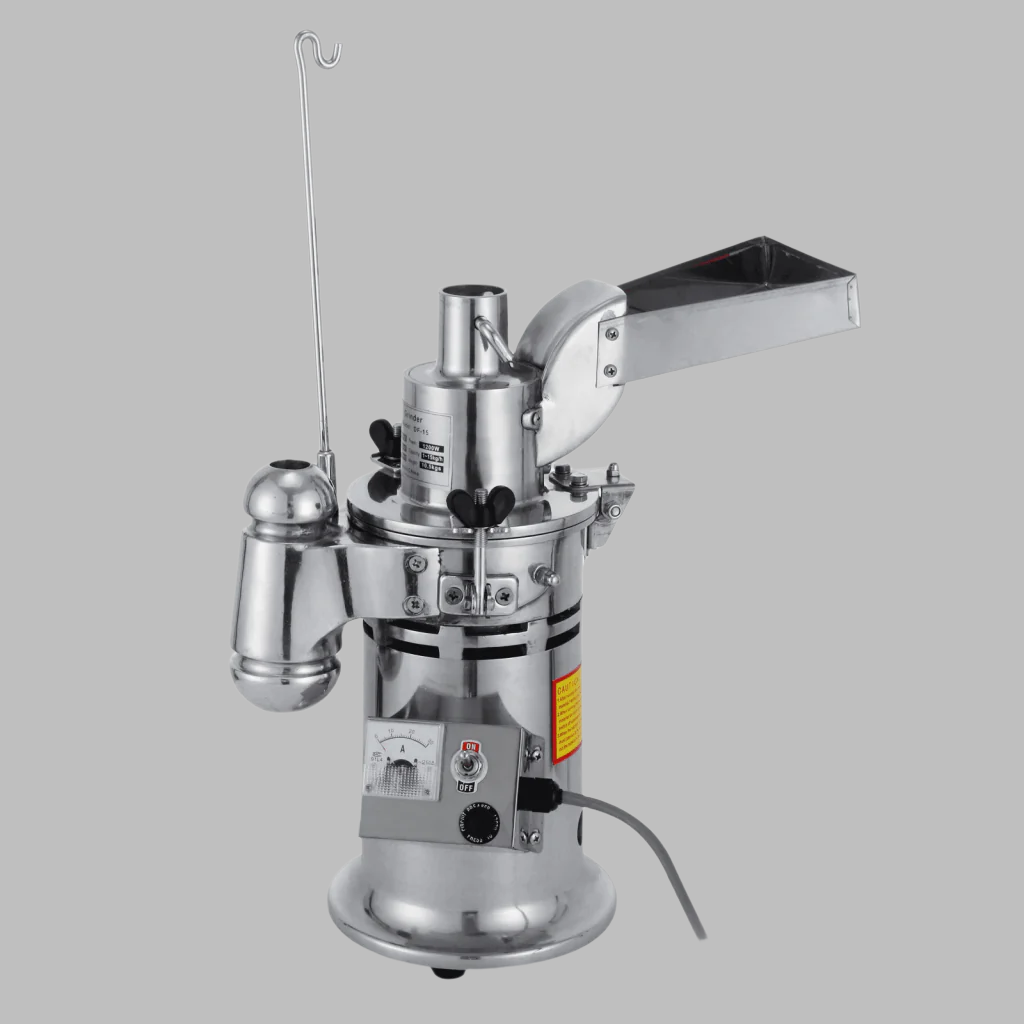 DF-15 15kg Automatic Herb Grinder Hammer Mill Pulverizer for Industrial Spice Grinding