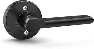 Gobrico Black Dummy Door Handle – Single-Sided Non-Turning Interior Lever for Closet & Pantry Doors