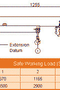 Forklift lifting beam with extension jib attachment
Heavy-duty skid steer jib arm in use
Zinc-coated forklift boom arm – extended
Safety hook and shackle close-up
Forklift lifting with boom attachment in construction site