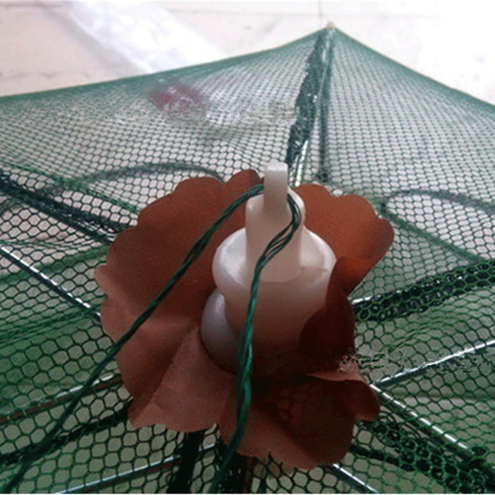 Fishing Bait Trap Crab Net Crawdad Minnow Trap 721MT — Foldable Portable Shrimp & Crab Fishing