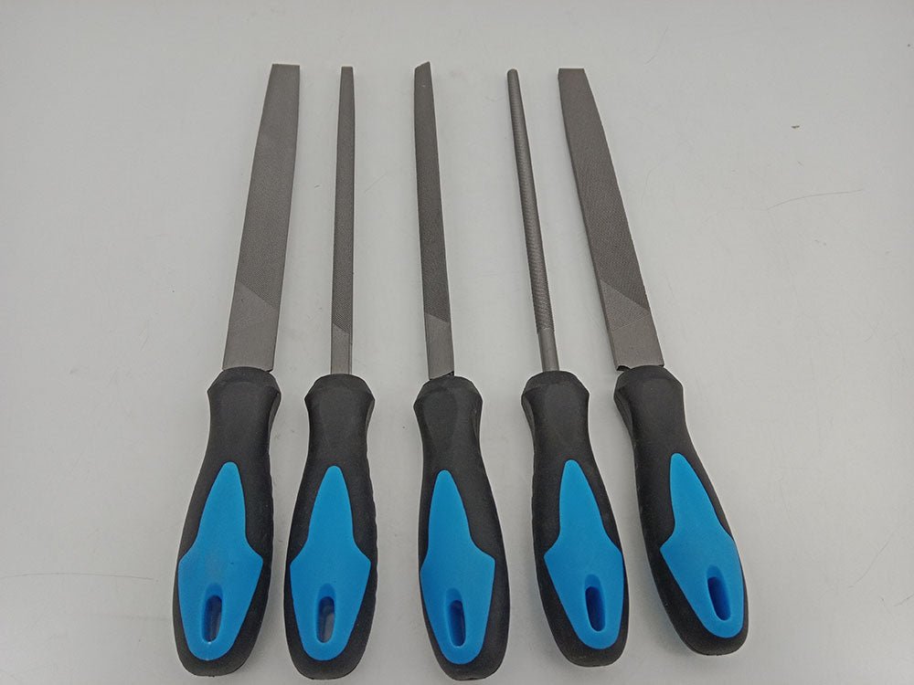 5pc Metal File Set 8" T12 Steel Hand File Kit Workshop Tools T0946 - with | Sold by Uncle Wiener's Wholesale