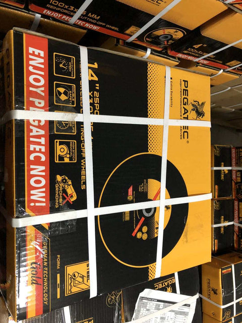 5PCS 14" Cut Off Saw Blades for Steel & Metal – Durable, Low Vibration, High Precision | 35035M - with | Sold by Uncle Wiener's Wholesale