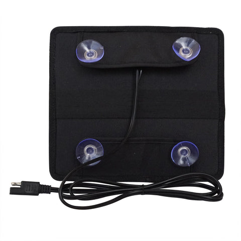 5W 12V Portable Solar Panel Battery Charger – Trickle Maintainer with Alligator Clips & DC Car Adapter for Car, Boat, Motorcycle, RV, Tractor – Includes Suction Cups - with | Sold by Uncle Wiener's Wholesale