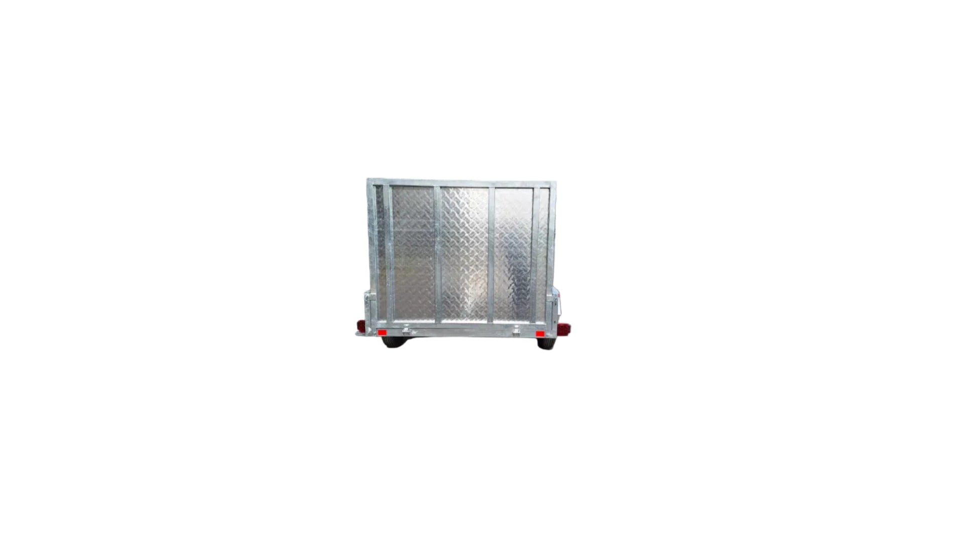 5x8 Galvanized Utility Trailer Tilting Bed Fully Welded Steel Frame LED Lights 96BA - with | Sold by Uncle Wiener's Wholesale