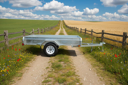 5x8 Hot Dipped Galvanized Utility Trailer Fully Welded Tilt Trailer 2" Coupler AWA96BW - with | Sold by Uncle Wiener's Wholesale
