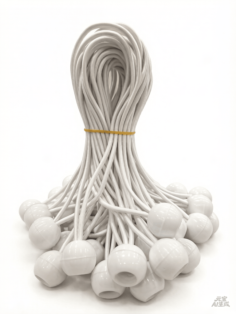 6 , 9 & 11 Bungee Ball Cords – Heavy - Duty Elastic Tie Downs for Tarps, Canopies, Camping & Outdoor Gear – 50 Pack Each - Camping Gear with 9″ White Bungee Cord with Ball – 50 Pack | Sold by Uncle Wiener's Wholesale