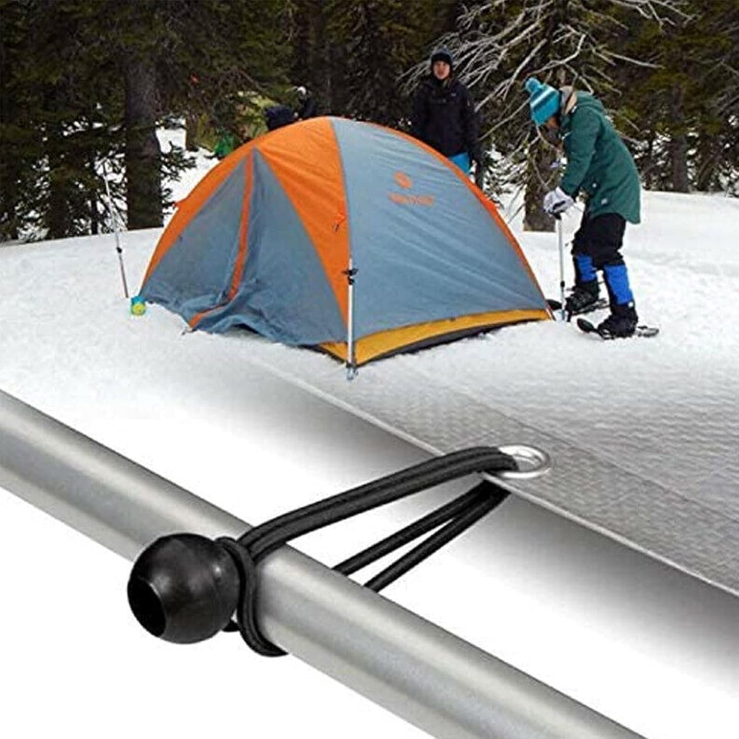 6 & 9 Bungee Ball Cords – Heavy - Duty Elastic Tie Downs for Tarps, Canopies, Camping & Outdoor Gear – 50 Pack Each - with 6″ Bungee Cord with Ball – 50 Pack | Sold by Uncle Wiener's Wholesale