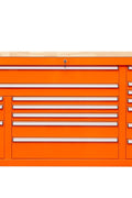 6 FT 17 - Drawer Fatboy Tool Workbench – Heavy - Duty Rolling Bench with Power & USB Ports | Multiple Colors Available - with Cement Gray | Sold by Uncle Wiener's Wholesale
