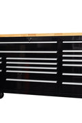 6 FT 17 - Drawer Fatboy Tool Workbench – Heavy - Duty Rolling Bench with Power & USB Ports | Multiple Colors Available - with Stainless Steel | Sold by Uncle Wiener's Wholesale