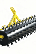 6 FT & 8 FT Tractor Lawn Spike Roller – Heavy - Duty 3 - Point Hitch Aerator Attachment for Soil & Pasture | Models LSBR150 & LSBR180 - with 8 FT Tractor Lawn Spike | Sold by Uncle Wiener's Wholesale